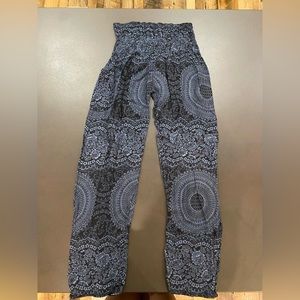 Flowy Pants-blue